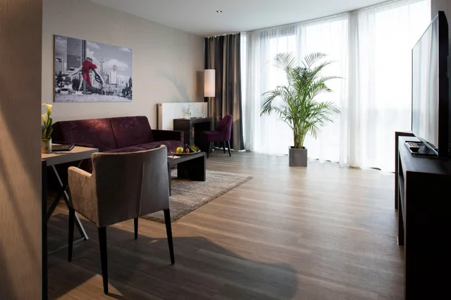 غرفة ديلوكس مفردة بسرير مزدوج، Vital Hotel Frankfurt 1/1