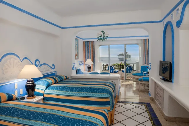 جناح جونيور بسريرين مزدوجين بإطلالة على البحر، Pueblo Bonito Los Cabos Beach Resort 2/4