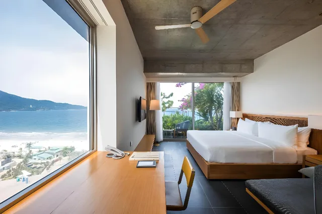غرفة ديلوكس بسرير مزدوج، Chicland Da Nang Beach Hotel 2/3