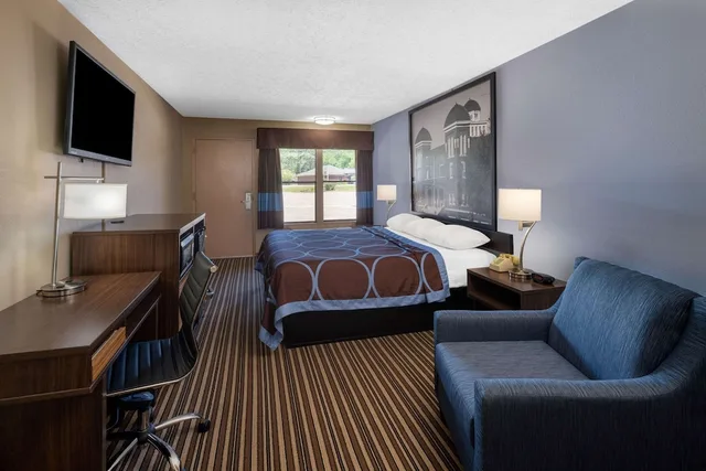 غرفة بسرير كينج لذوي الإعاقة، Super 8 By Wyndham Gadsden Al 7/10