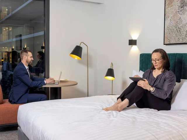 Mezzanine, Studio, Double Bed، The Sebel Canberra Campbell 4/7