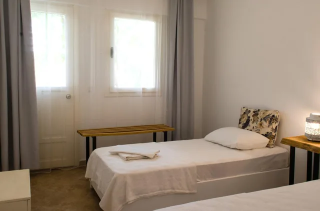 غرفة اقتصادية بسرير مزدوج أو سريرين منفصلين، Pataros Hotel 3/5