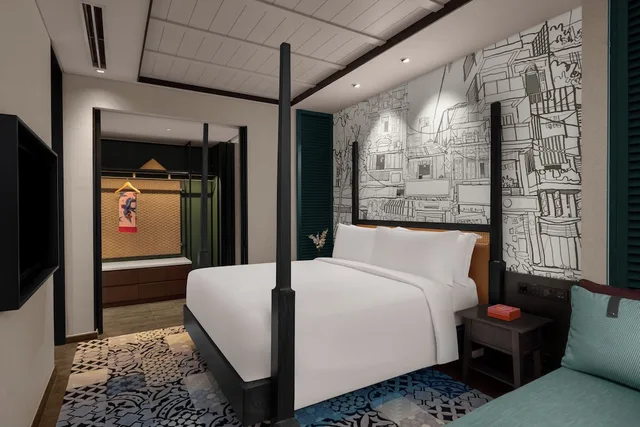 جناح بسرير كينج بإطلالة على المدينة بغرفة نوم واحدة، Hotel Indigo Saigon the City by IHG 2/5