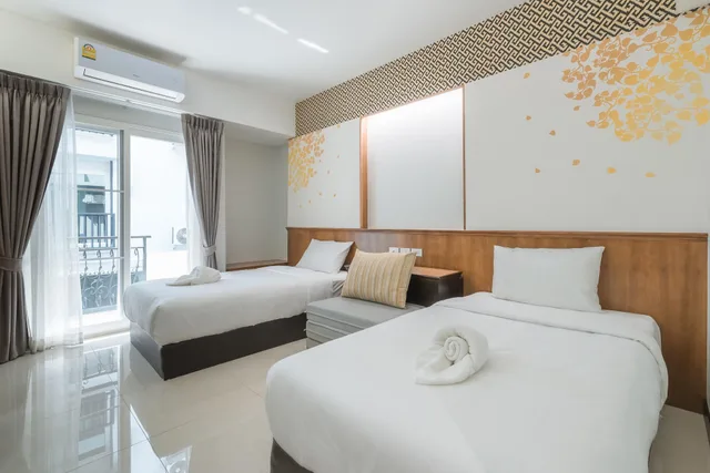 غرفة سوبيريور بفراش فوتون وسريرين منفصلين، COZYTEL CHIANGMAI 1/1
