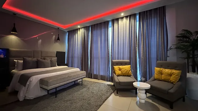 جناح استوديو فاخر بسرير كينج لذوي الإعاقة، Mayhill Hotel 5/10