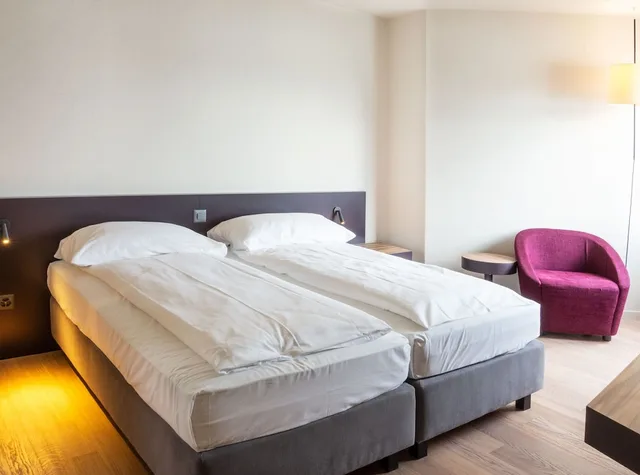 غرفة كلاسيكية بسريرين منفصلين، Hotel Seeburg Luzern 8/10