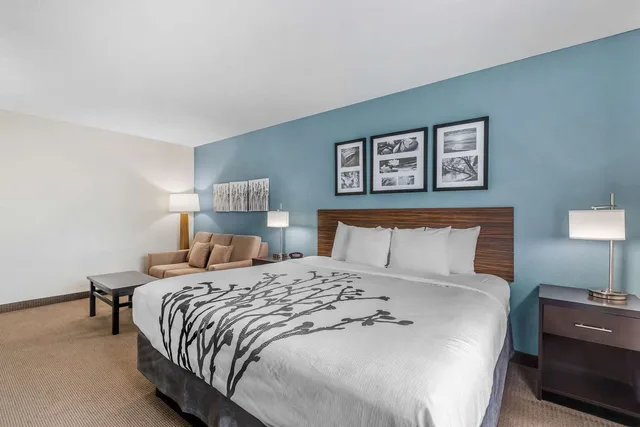 جناح بسرير كينج، Sleep Inn and Suites Ames near ISU Campus 1/4