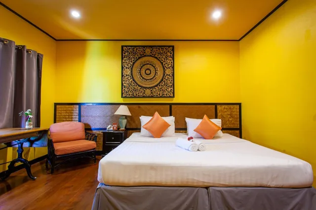 غرفة ديلوكس بسرير مزدوج أو سريرين منفصلين بإطلالة على الحديقة، Baan Krating Phuket Resort 5/10