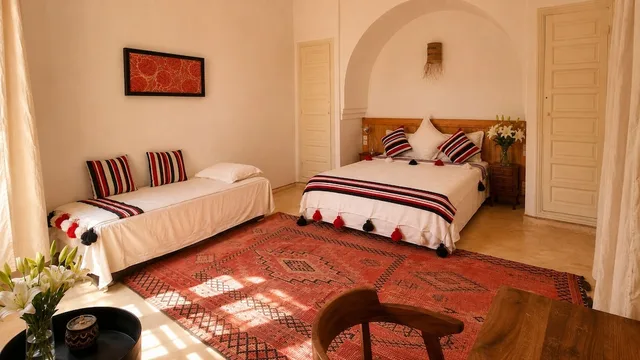 1 Bedroom, Comfort, Triple, Country Side View, Private Bathroom، Tagadert Lodge 5/10