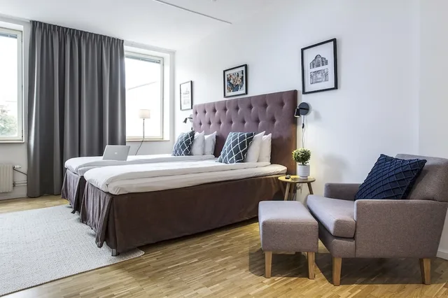 Medium, Studio, Twin Beds، Biz Apartment Solna 2/5