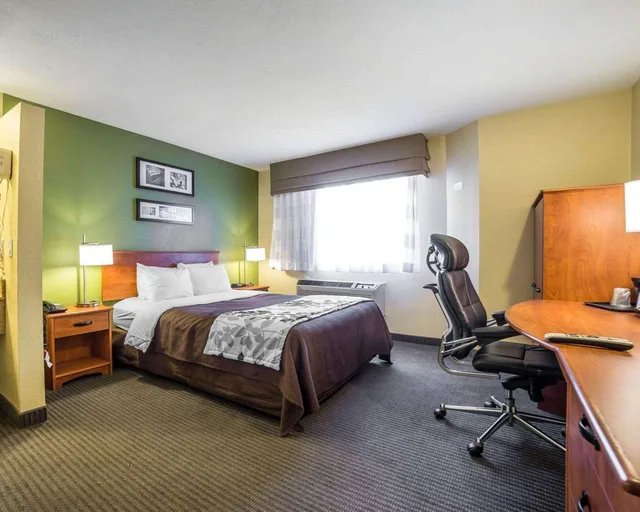 غرفة بسرير كوين، Sleep Inn West Valley City - Salt Lake City South 4/4