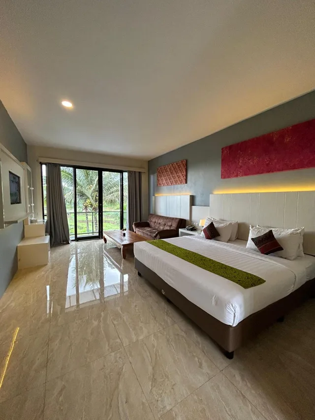 جناح بسرير كوين، Grand Harvest Resort and Villas 1/1