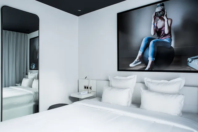 غرفة مفردة بسرير مزدوج، LE GENERAL HOTEL 2/7