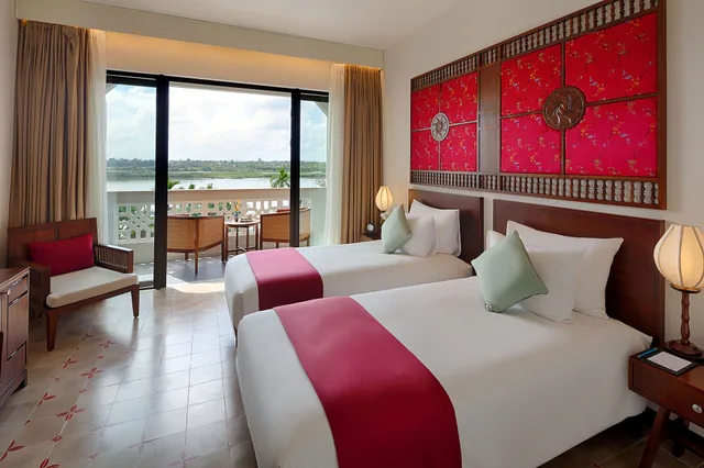 Grand, Twin Beds, Pool and River View، RiverTown Hoi An Resort & Spa 2/10