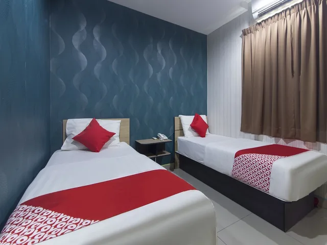 غرفة قياسية بسريرين منفصلين، Super OYO Capital O 804 Hotel Pinji 1/2