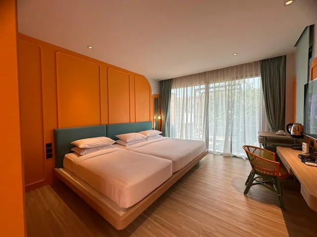 Tropical, Luxury, 1 Double and 1 Single Bed، Banlansuan Resort 3/3