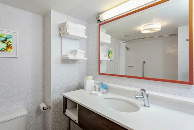 Room, King Bed, Exterior Entrance، Hampton Inn Gainesville FL 3/4