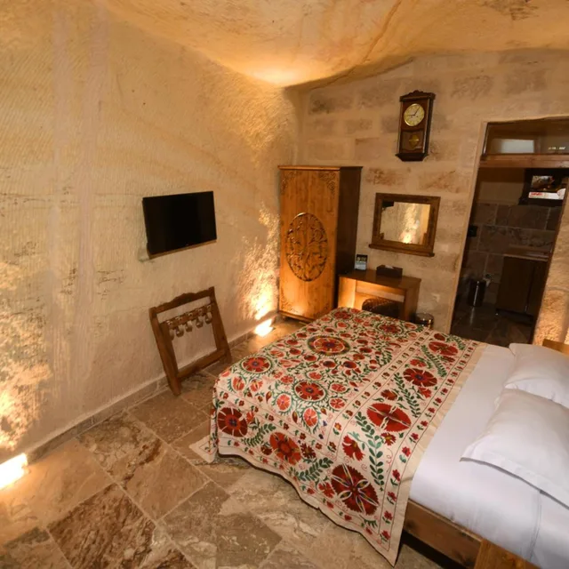 غرفة ديلوكس بسرير مزدوج، Nostalji Cave Suit Hotel 6/10