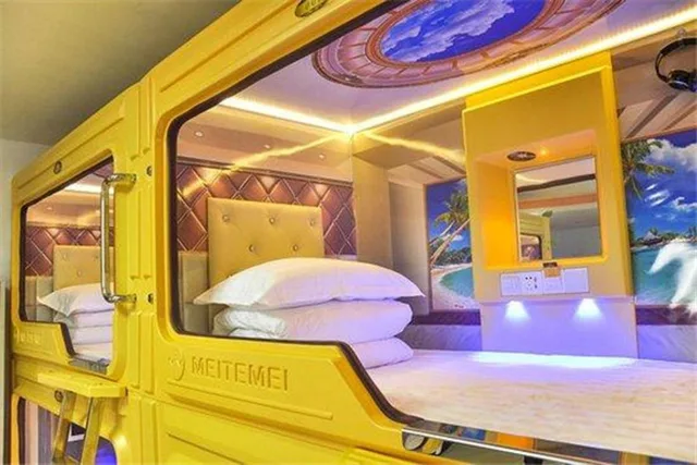 غرفة قياسية بأربعة أسرّة، Memory Travel Hotel - Edge Westlake 1/1