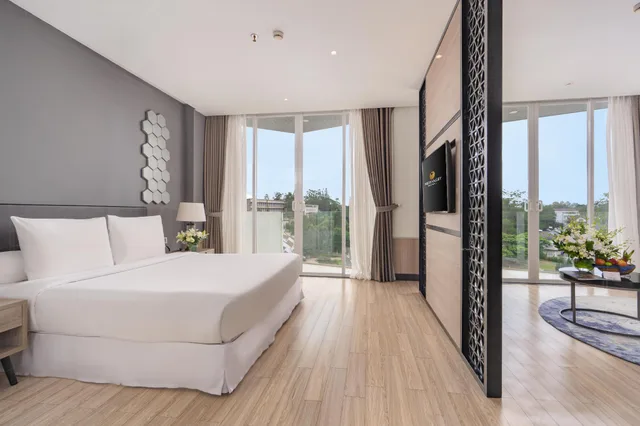 غرفة بريميوم ديلوكس بسرير مزدوج، Golf Valley Hotel 1/2