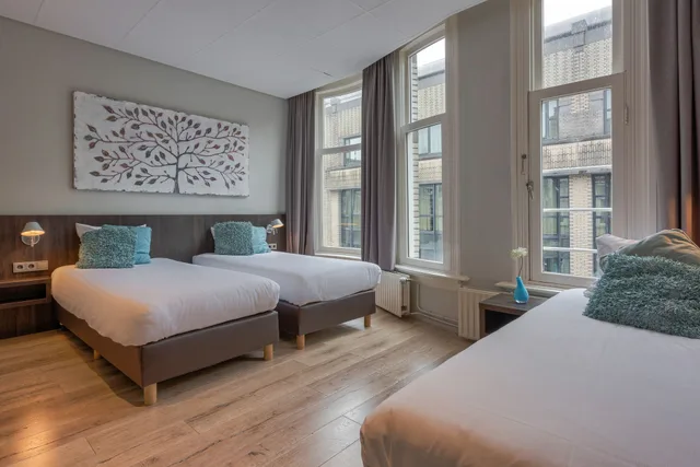 غرفة ثلاثية بثلاثة أسرّة، Hotel Damsquare 7/10