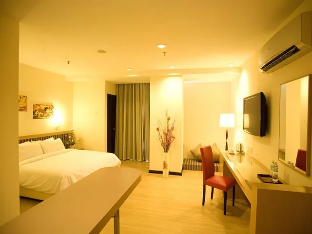 استوديو بسرير كينج، De Garden Hotel 2/3