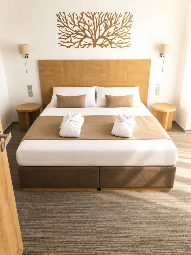 شقة بشرفة بغرفتي نوم مع أريكة، Adamantino Hotel 1/3