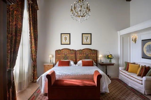 غرفة ديلوكس بسريرين منفصلين بإطلالة، Grand Hotel Continental Starhotels 10/10
