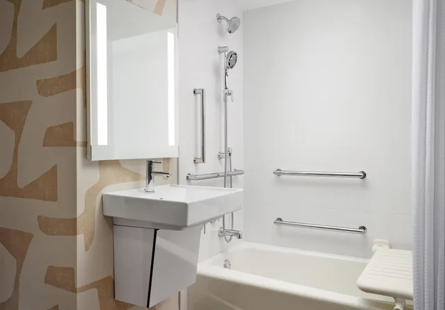 استوديو بسرير كينج مع أريكة لذوي الإعاقة، Sonesta ES Suites Chicago Downtown Magnificent Mile 6/10