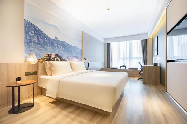 غرفة تنفيذية بسرير كوين، Atour Hotel (Liuquan Road, Zibo Hi-tech Zone) 1/2