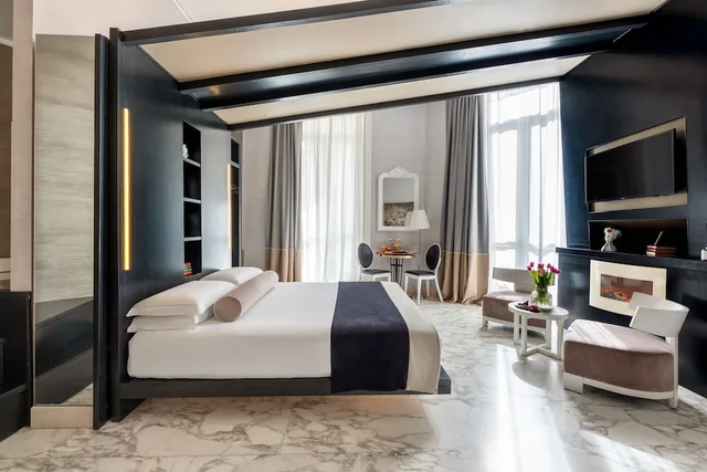 جناح بسرير مزدوج بشرفة، Dharma Luxury Hotel & Spa 5/9