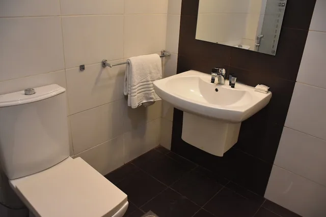 غرفة قياسية بسريرين منفصلين بإطلالة على المدينة، Le Marly Hotel 4/5