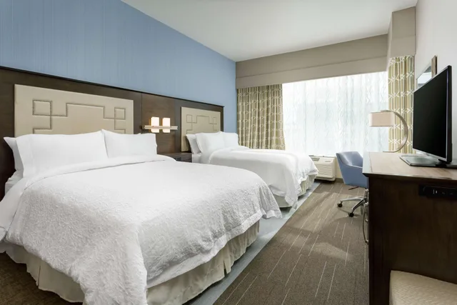 غرفة بسريرين، Hampton Inn & Suites Napa 2/3