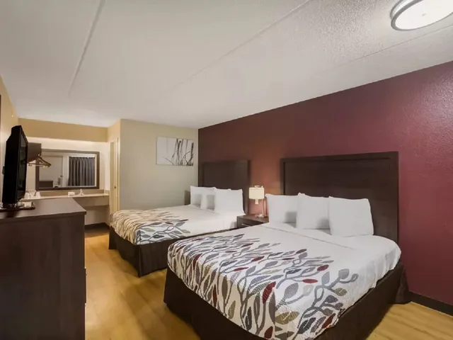 غرفة ديلوكس بسريرين، Red Roof Inn Atlanta South - Morrow 2/2