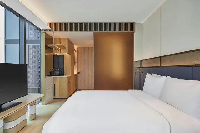 غرفة قياسية بسرير كوين، Varel Singapore, a Tribute Portfolio Hotel 4/10