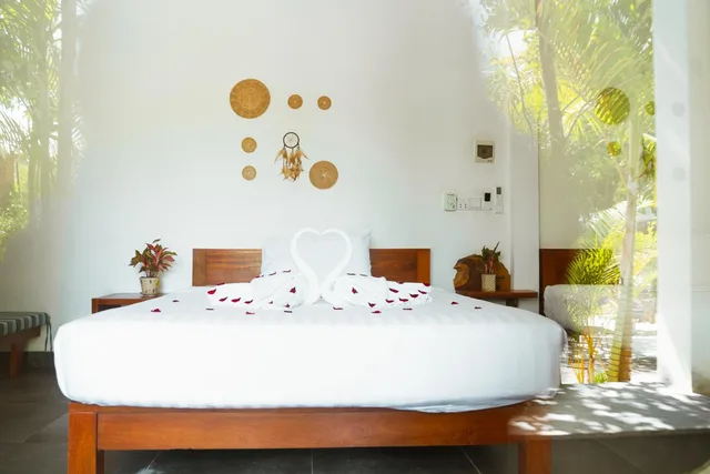 غرفة ديلوكس بسريرين منفصلين بإطلالة على الحديقة، Long Set Resort 4/7