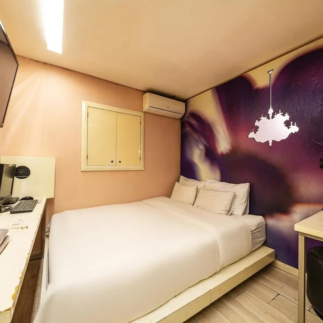 غرفة بسرير مزدوج، In Hotel Seoul 1/10