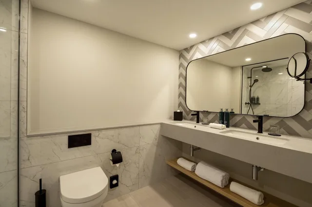 جناح ركني بغرفة نوم واحدة، DoubleTree by Hilton Berlin Ku’damm 2/2