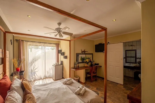 غرفة فاخرة بسرير مزدوج، Gecko Ridge Guest House 5/9