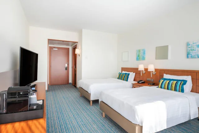 غرفة بسريرين مزدوجين، Courtyard By Marriott Brussels 4/7