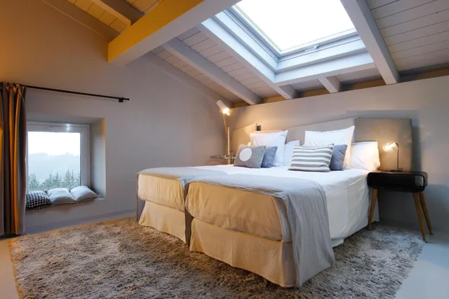 غرفة بسرير مزدوج أو سريرين منفصلين، Hotel Garaiko Landetxea 3/10