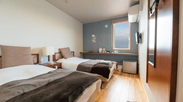 غرفة بسريرين منفصلين، Hotel Kifu Club Shiretoko 1/1