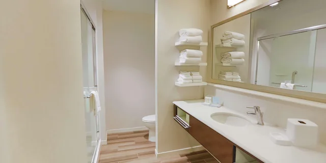 غرفة بسرير مزدوج، Hampton Inn Suites Charlotte Ballantyne Nc 8/9