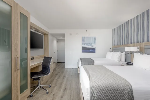 غرفة بسرير كوين بإطلالة على الشاطئ، Perdido Beach Resort 6/10