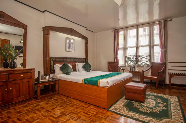 غرفة كلوب بسرير كينج بشرفة بمنطقة جلوس، Central Hill Resort Gangtok 1/1