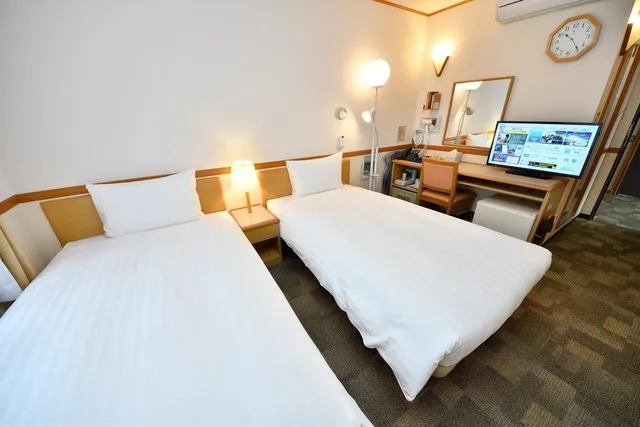 غرفة بسريرين منفصلين، Toyoko Inn Hokkaido Kushiro Juji Gai 1/4