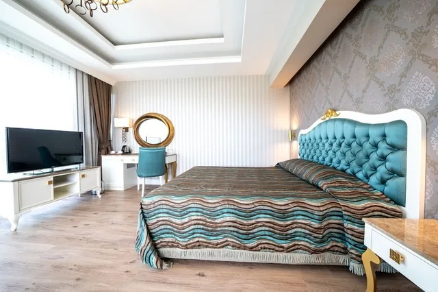 غرفة ديلوكس ركنية بسرير مزدوج، Karmir Resort And Spa Hotel 3/4