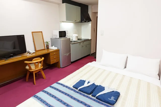 غرفة بسرير مزدوج، Hotel Peaceland Kume 1/4