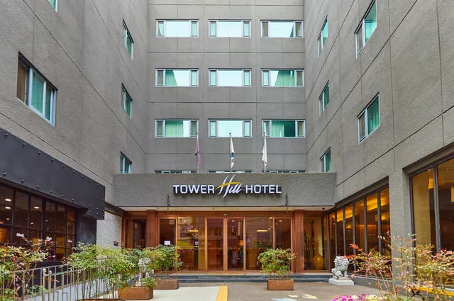 غرفة بسرير مزدوج أو سريرين منفصلين، Tower Hill Hotel 1/1