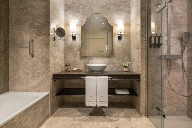 غرفة بريميوم بسرير مزدوج، Aurea Casa Palacio Sagasta 3/5